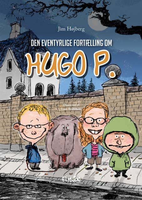 Cover for Den eventyrlige fortælling om Hugo P