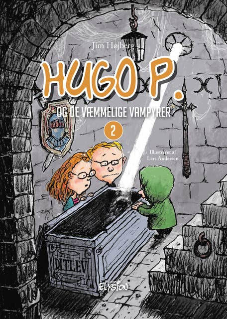 Cover for Hugo P og de væmmelige vampyrer