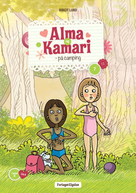 Alma og Kamari på camping: - på camping