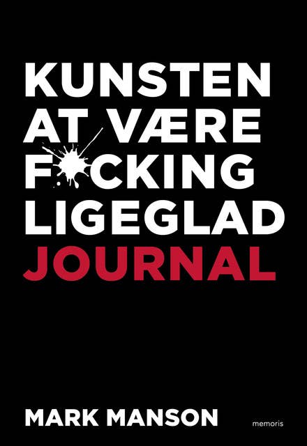 Cover for Kunsten at være fucking ligeglad journal