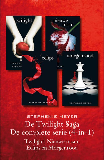 De Twilight Saga - De complete serie (4-in-1): Twilight, Nieuwe maan, Eclips en Morgenrood