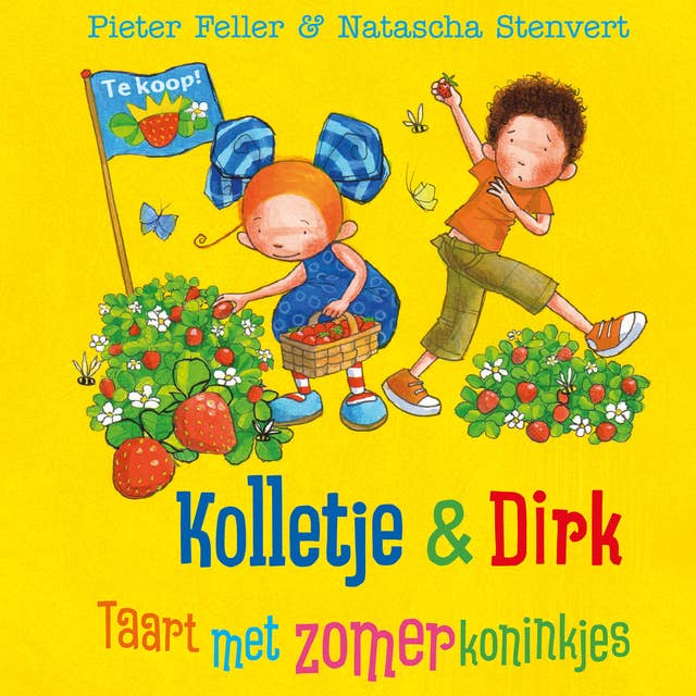 Taart met zomerkoninkjes: Kolletje en Dirk
