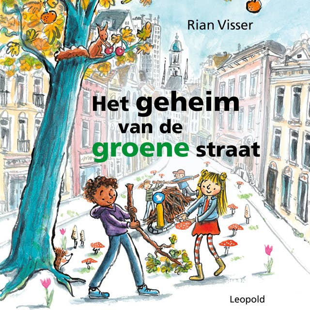Cover for Het geheim van de groene straat