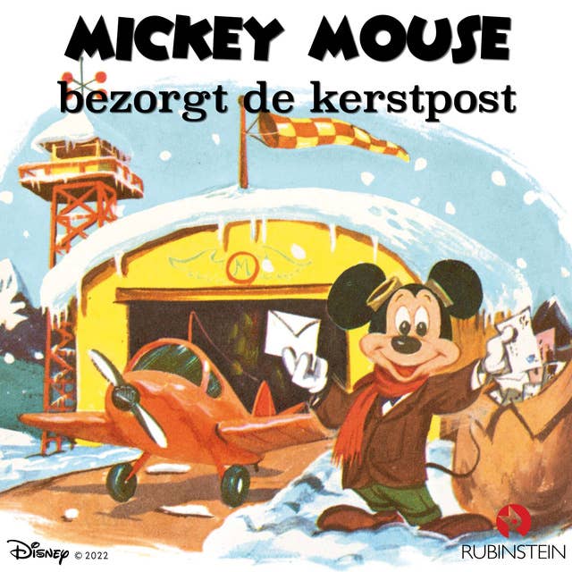 Mickey Mouse bezorgt de kerstpost