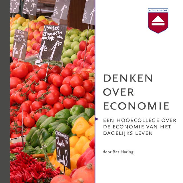 Cover for Denken over economie: Een hoorcollege over de economie van het dagelijks leven
