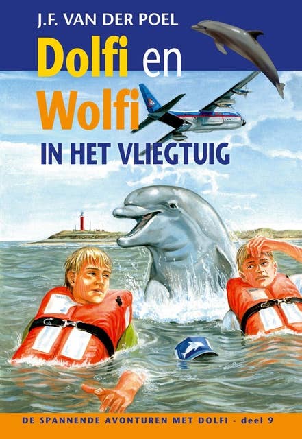 Dolfi en wolfi in het vliegtuig