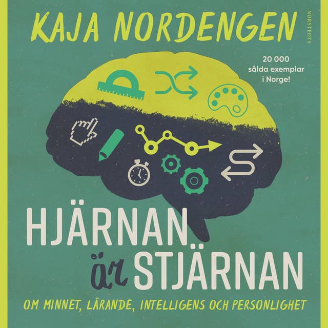 Cover for Hjärnan är stjärnan: Om minnet, lärande, intelligens och personlighet