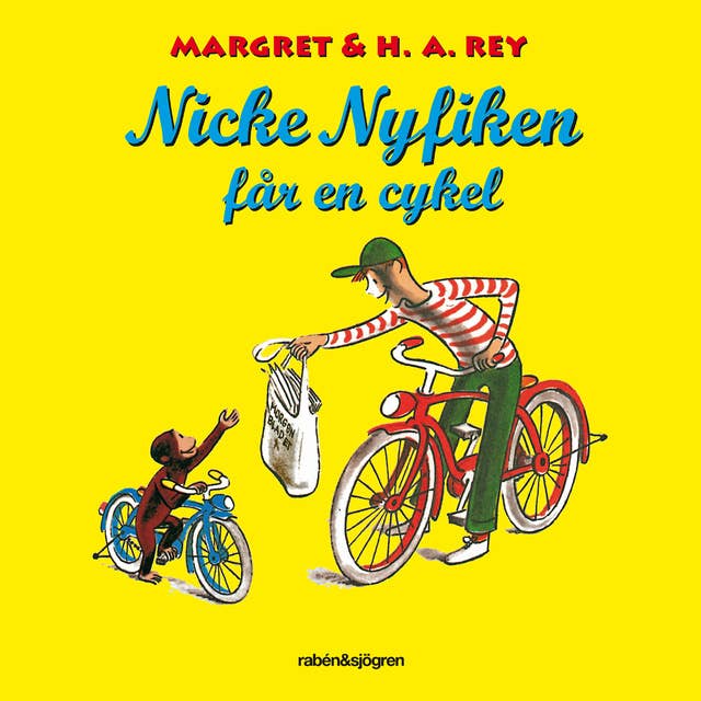 Cover for Nicke Nyfiken får en cykel