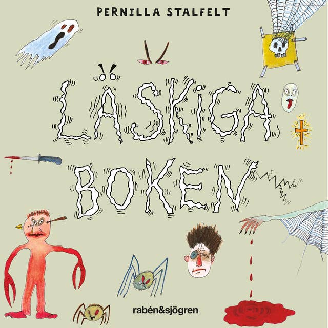 Cover for Läskiga boken