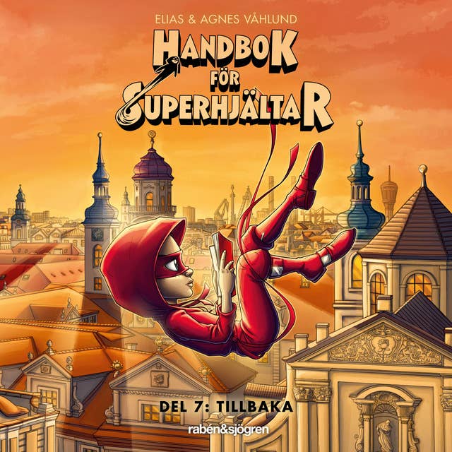Cover for Handbok för superhjältar. Tillbaka