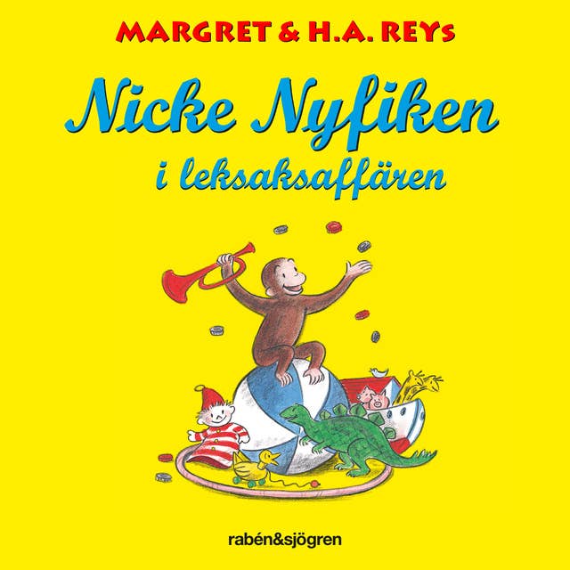 Cover for Nicke Nyfiken i leksaksaffären