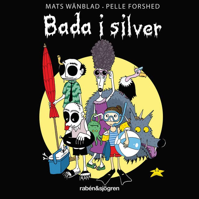 Cover for Familjen Monstersson 6 – Bada i silver