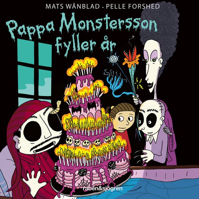 Cover for Familjen Monstersson 13 – Pappa Monstersson fyller år