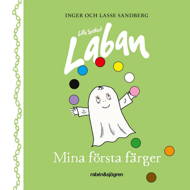 Lilla spöket Laban – Mina första färger