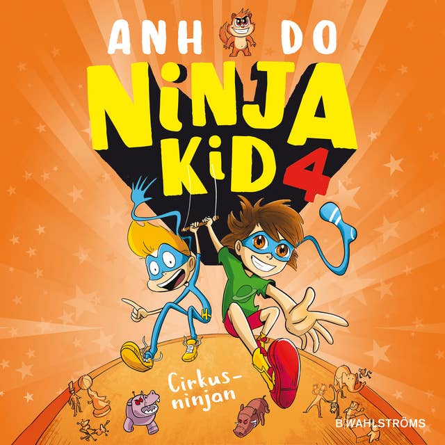Cover for Ninja Kid 4 – Cirkusninjan