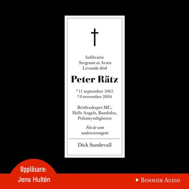 Cover for Peter Rätz : nio år som undercoveragent