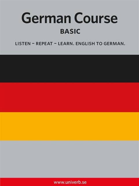 Cover for German Course