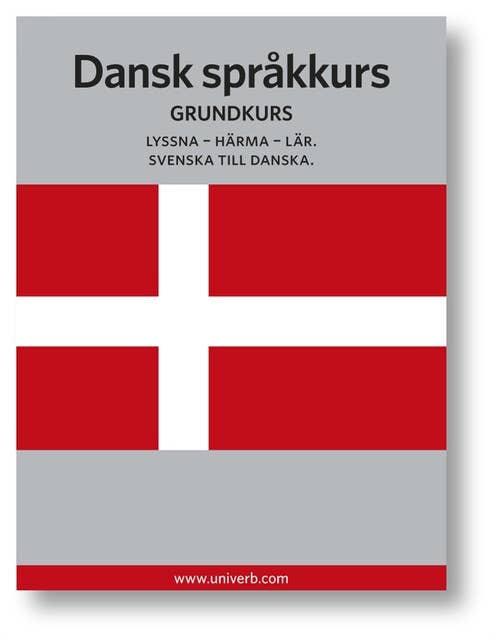 Cover for Dansk språkkurs