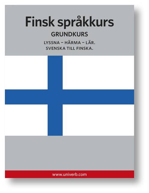 Cover for Finsk språkkurs