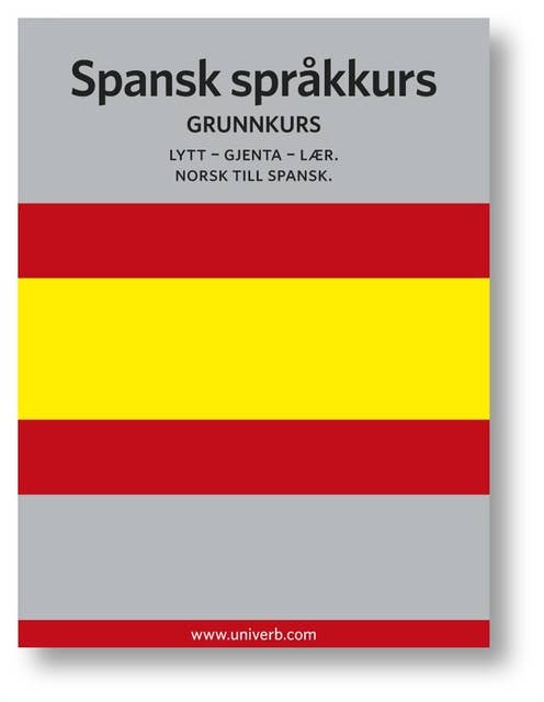 Spansk språkkurs by Univerb