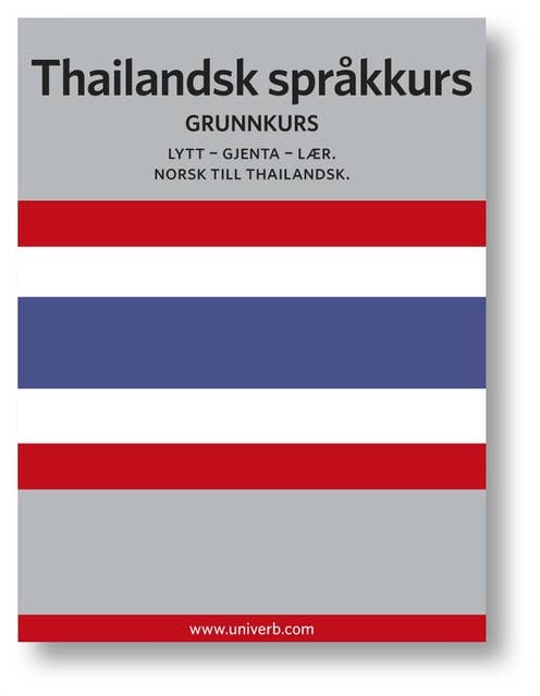 Thailandsk språkkurs