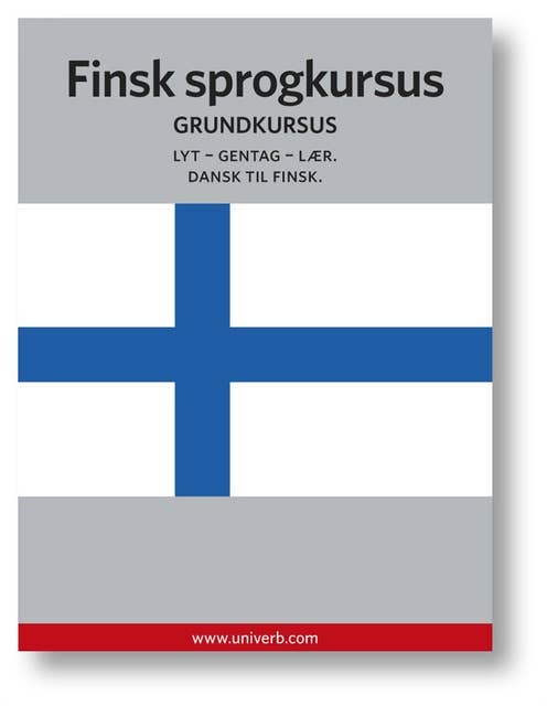 Cover for Finsk sprogkursus