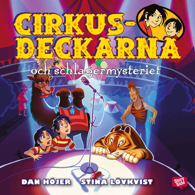 Cover for Cirkusdeckarna och schlagermysteriet