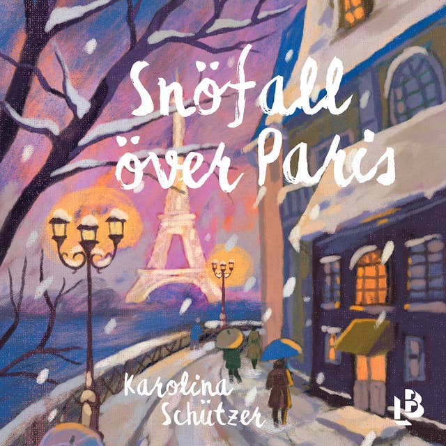 Snöfall över Paris