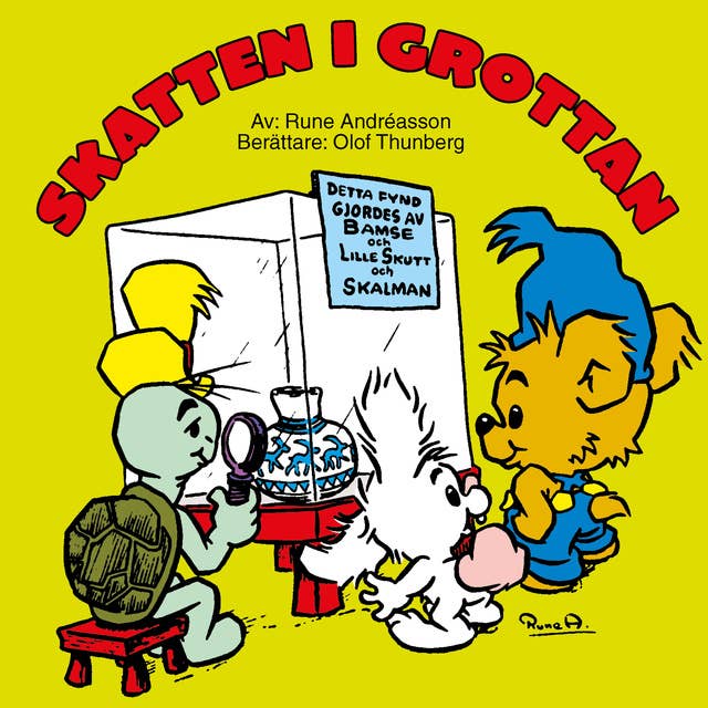Skatten i grottan by Rune Andréasson