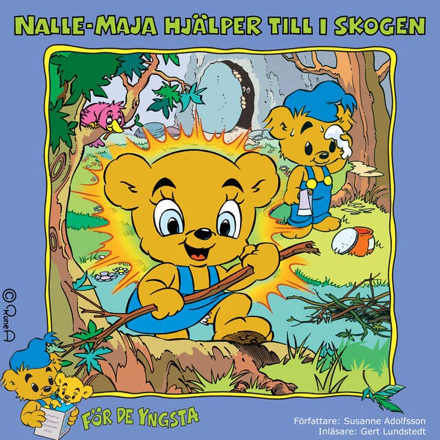 Nalle-Maja hjälper till i skogen
