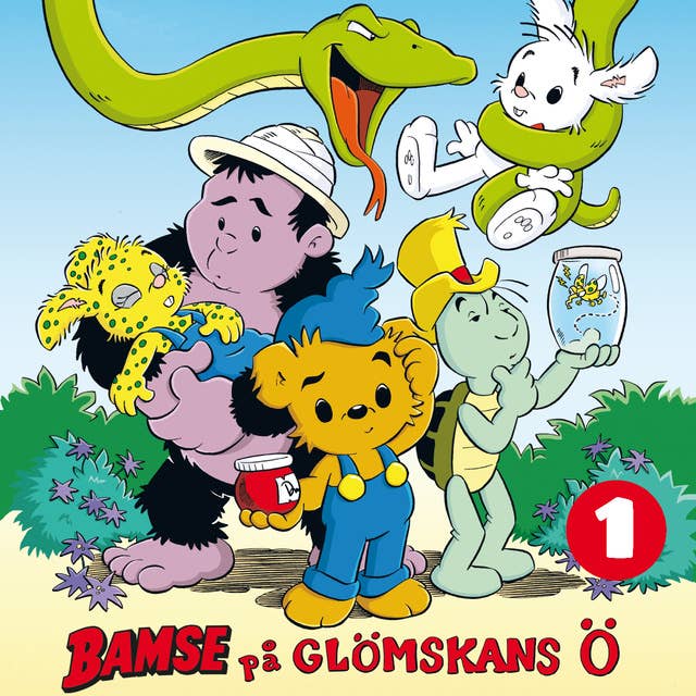Cover for Bamse och glömskans ö Del 1