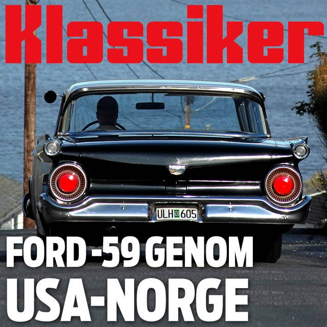 Ford -59 genom USA-Norge