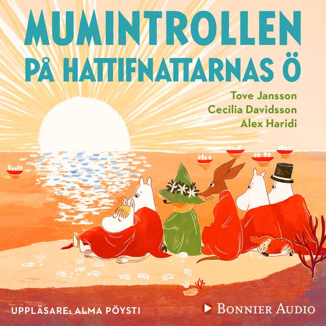 Cover for Mumintrollen på hattifnattarnas ö (från sagosamlingen "Sagor från Mumindalen")