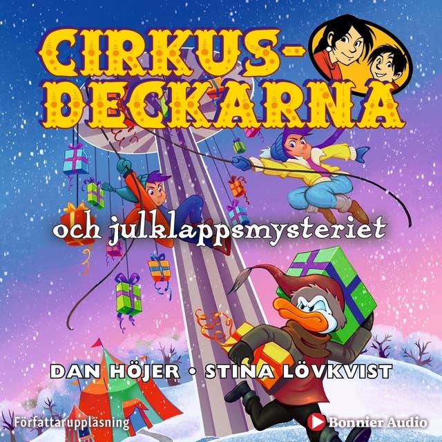 Cover for Cirkusdeckarna och julklappsmysteriet