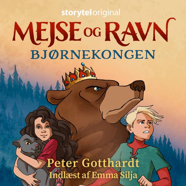 Cover for Mejse og Ravn - Bjørnekongen