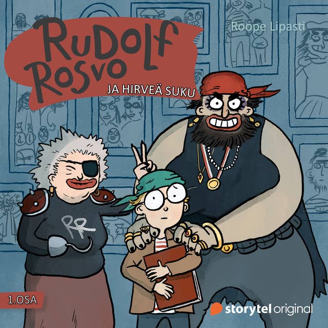 Cover for Rudolf Rosvo ja hirveä suku