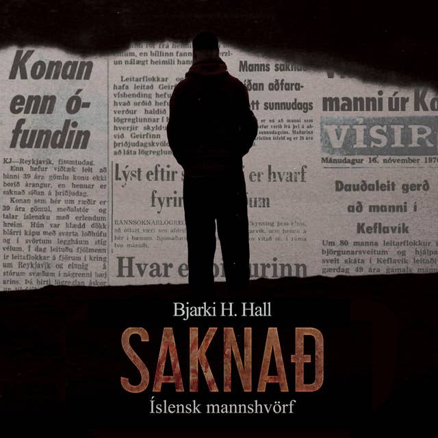 Cover for Saknað: Íslensk mannshvörf