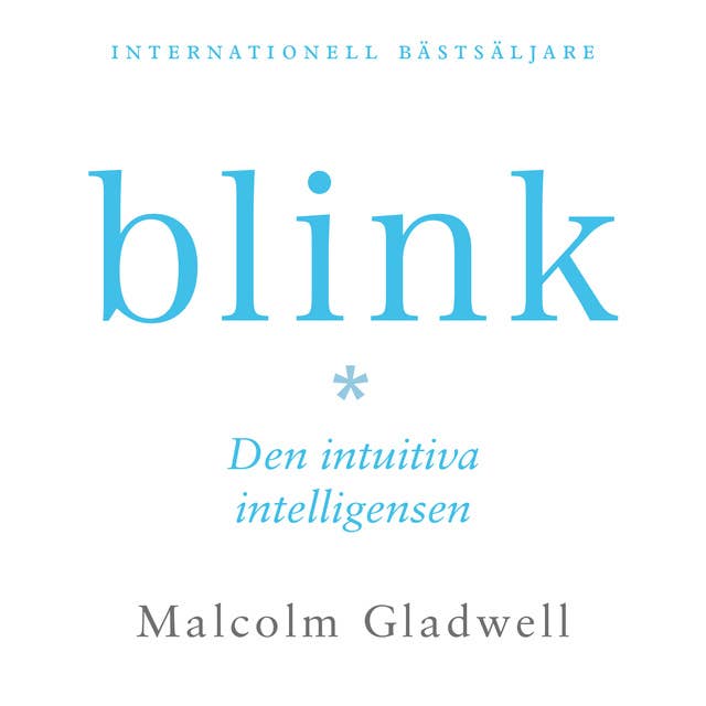 Cover for Blink : den intuitiva intelligensen