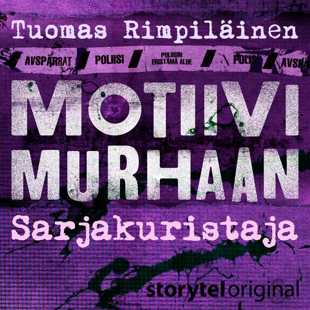 Cover for Motiivi murhaan - Sarjakuristaja