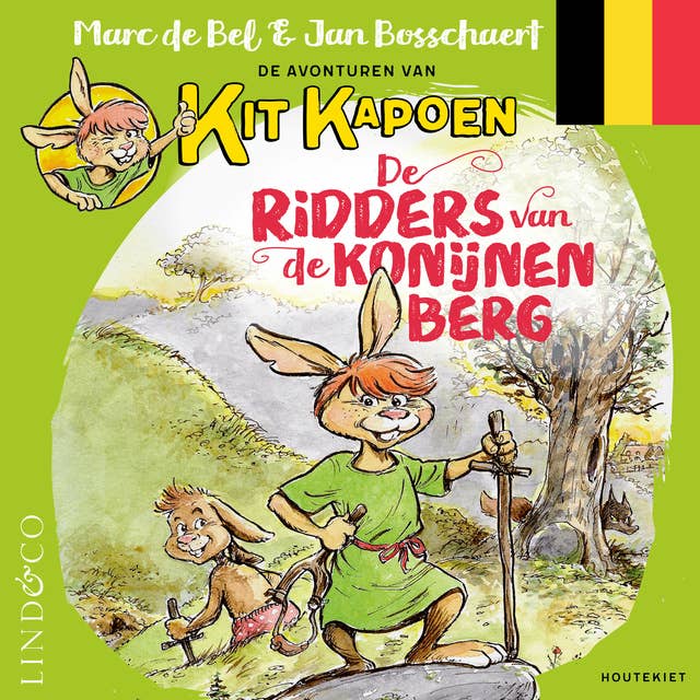 Cover for De ridders van de konijnenberg (Vlaamse versie)