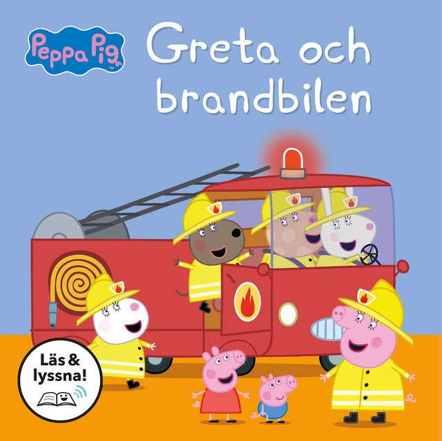 Cover for Greta Gris: Greta och brandbilen (Läs & lyssna)