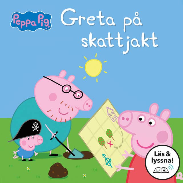 Cover for Greta Gris: Greta på skattjakt (Läs & lyssna)