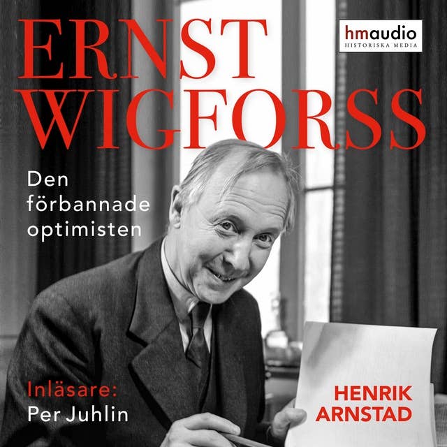 Cover for Den förbannade optimisten Ernst Wigforss