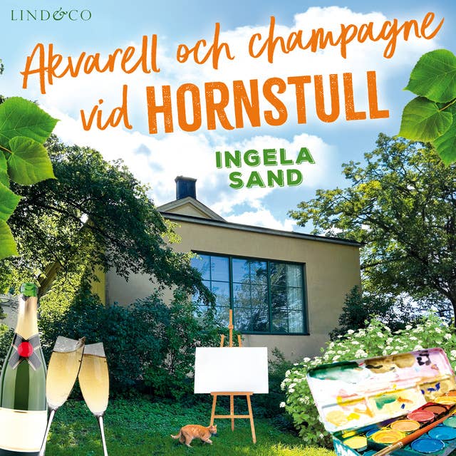 Akvarell och champagne vid Hornstull