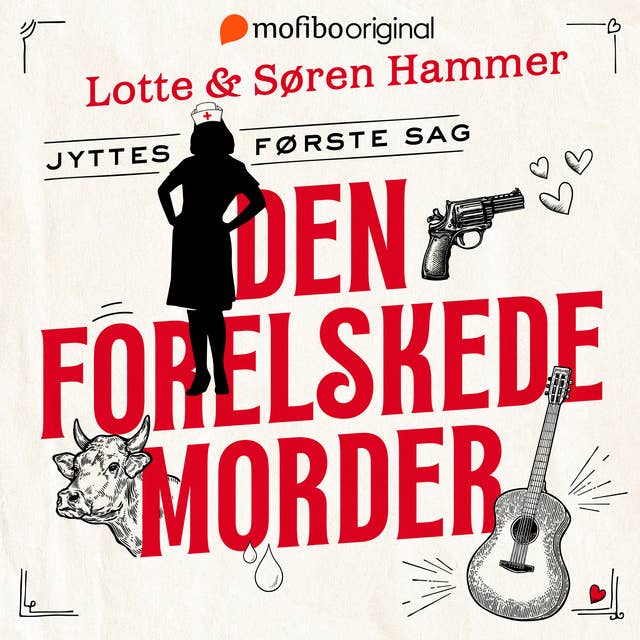 Cover for Den forelskede morder - Jyttes første sag