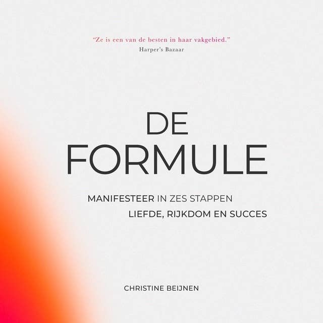 De formule by Christine Beijnen