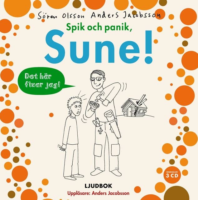 Cover for Spik och panik, Sune!