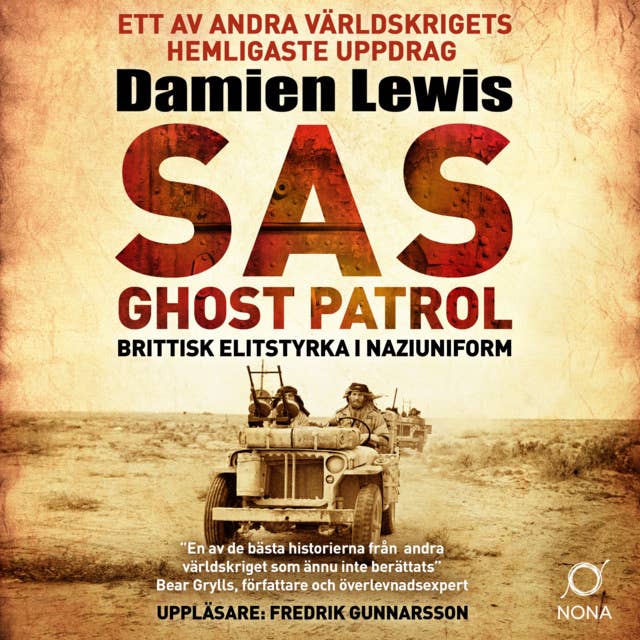Cover for SAS Ghost Patrol - brittisk elitstyrka i naziuniform