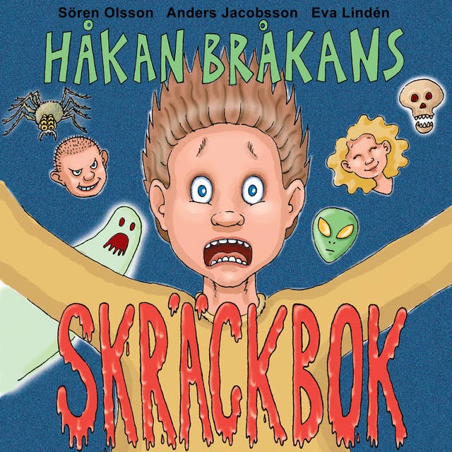 Cover for Håkan Bråkans skräckbok