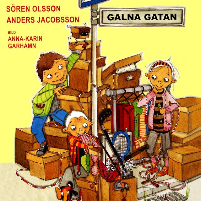 Cover for Galna gatan
